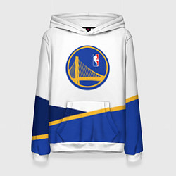 Толстовка-худи женская Golden State Warriors - NBA, цвет: 3D-белый