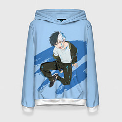 Толстовка-худи женская Харука Сакура - Ветролом, цвет: 3D-белый