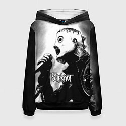 Толстовка-худи женская Slipknot, цвет: 3D-черный