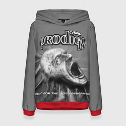 Толстовка-худи женская The Prodigy: Madness, цвет: 3D-красный