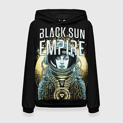 Толстовка-худи женская Black Sun Empire, цвет: 3D-черный