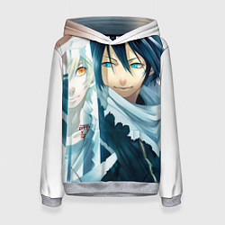 Толстовка-худи женская Бездомный бог, цвет: 3D-меланж