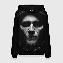 Толстовка-худи женская Sons Of Anarchy, цвет: 3D-черный