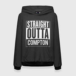 Толстовка-худи женская Straight Outta Compton, цвет: 3D-черный