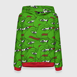 Женская толстовка Sad frogs
