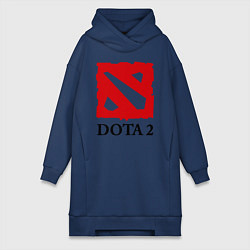 Женская толстовка-платье Dota 2: Logo