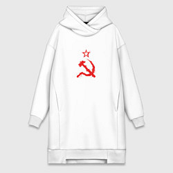 Женская толстовка-платье Atomic Heart: СССР