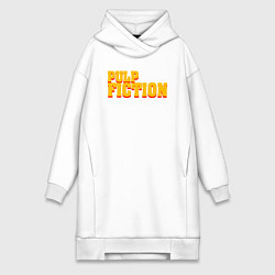 Женское худи-платье Pulp Fiction, цвет: белый