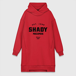 Женская толстовка-платье Shady records