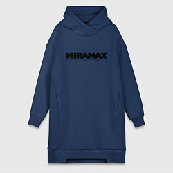 Женское худи-платье Miramax Film, цвет: тёмно-синий