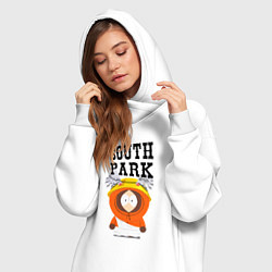 Женское худи-платье South Park Кенни, цвет: белый — фото 2