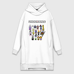 Женская толстовка-платье UNDERTALE