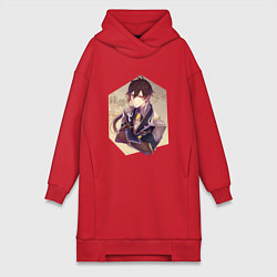 Женская толстовка-платье Чжун Ли