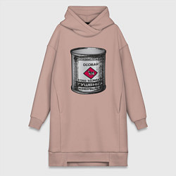 Женская толстовка-платье Улан-Удэнская тушенка