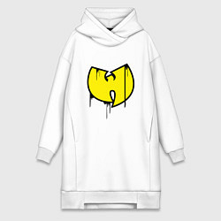 Женское худи-платье Wu-Tang - Shaolin, цвет: белый
