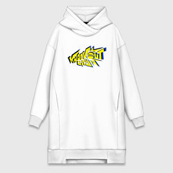 Женское худи-платье Knockout City, цвет: белый