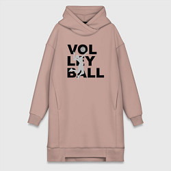 Женская толстовка-платье Volleyball