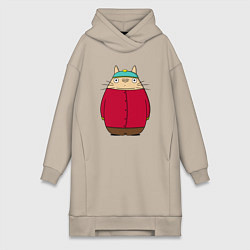 Женская толстовка-платье Totoro Cartman