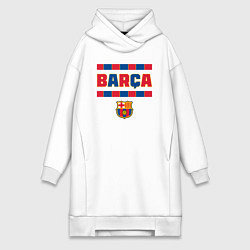 Женская толстовка-платье Barcelona FC ФК Барселона