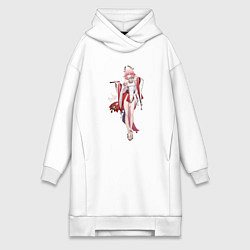 Женская толстовка-платье Чарующая Яэ Мико