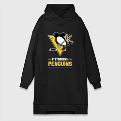 Женская толстовка-платье Питтсбург Пингвинз , Pittsburgh Penguins