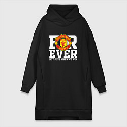Женская толстовка-платье Manchester United FOREVER NOT JUST WHEN WE WIN