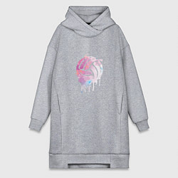 Женская толстовка-платье Volleyball Colors