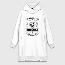 Женская толстовка-платье Chelsea: Football Club Number 1 Legendary
