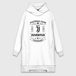 Женская толстовка-платье Juventus: Football Club Number 1 Legendary