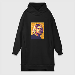 Женская толстовка-платье Nirvana - Cobain