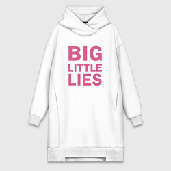 Женская толстовка-платье Big Little Lies logo