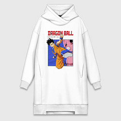 Женская толстовка-платье Dragon Ball - Сон Гоку - Удар