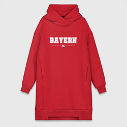 Женская толстовка-платье Bayern football club классика