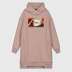 Женская толстовка-платье Кен Рюгуджи