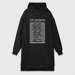 Женское худи-платье Joy Division, цвет: черный