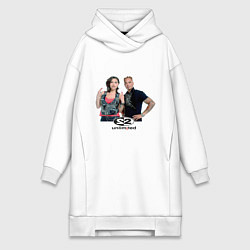 Женская толстовка-платье 2 Unlimited