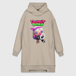 Женская толстовка-платье Дизлайк