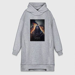 Женская толстовка-платье Воронеж - персонаж