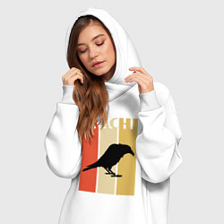 Женское худи-платье Grachi, цвет: белый — фото 2