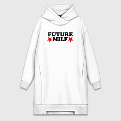 Женская толстовка-платье Future milf star