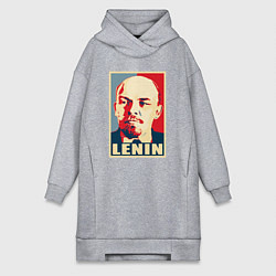 Женская толстовка-платье Lenin