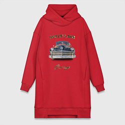 Женская толстовка-платье Классический автомобиль Chrysler New Yorker