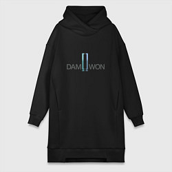 Женское худи-платье DAMWON Gaming, цвет: черный