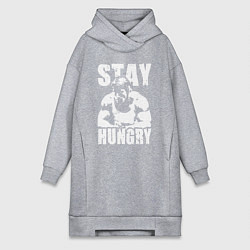 Женское худи-платье Arnold motivation, цвет: меланж