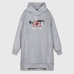 Женская толстовка-платье Depeche Mode - Memento Mori Angels