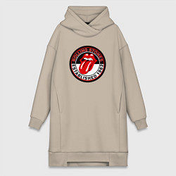 Женская толстовка-платье Rolling Stones established 1962