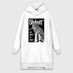 Женская толстовка-платье Slipknot - hope is gone