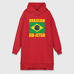 Женская толстовка-платье Brazilian jiu-jitsu