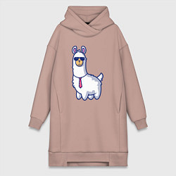 Женская толстовка-платье Модная альпака