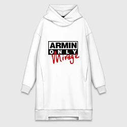 Женское худи-платье Armin Only: Mirage, цвет: белый